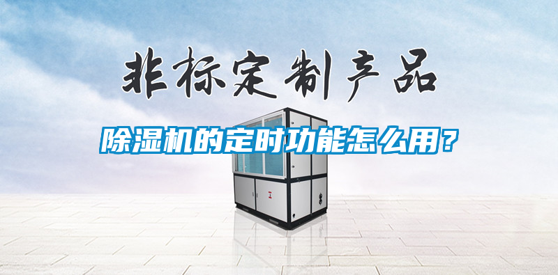 除濕機(jī)的定時功能怎么用？