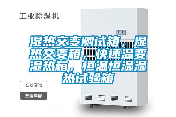 濕熱交變測(cè)試箱，濕熱交變箱，快速溫變濕熱箱，恒溫恒濕濕熱試驗(yàn)箱