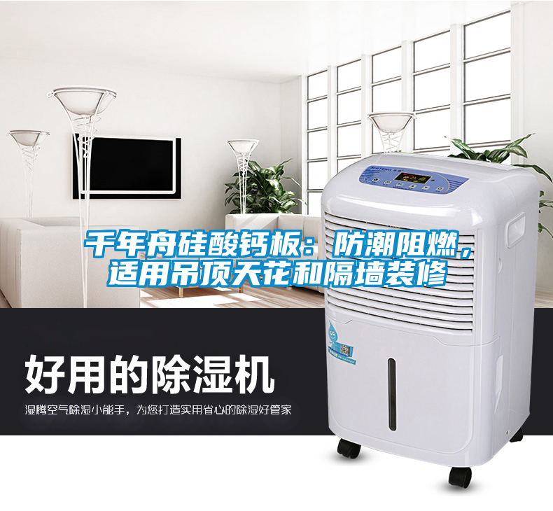 千年舟硅酸鈣板：防潮阻燃，適用吊頂天花和隔墻裝修