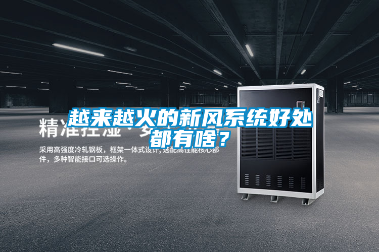 越來越火的新風(fēng)系統(tǒng)好處都有啥？