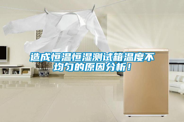 造成恒溫恒濕測試箱溫度不均勻的原因分析！