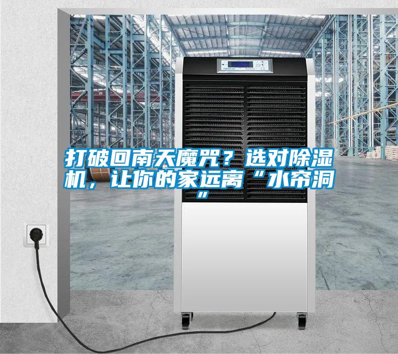 打破回南天魔咒？選對除濕機，讓你的家遠離“水簾洞”