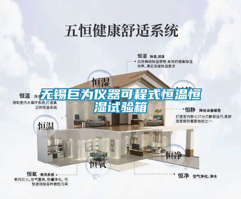 無(wú)錫巨為儀器可程式恒溫恒濕試驗(yàn)箱