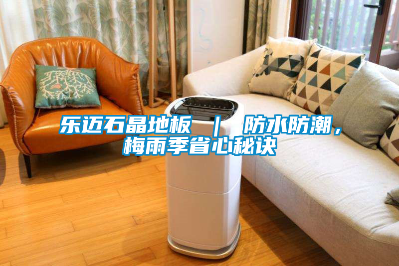 樂邁石晶地板 ｜ 防水防潮，梅雨季省心秘訣