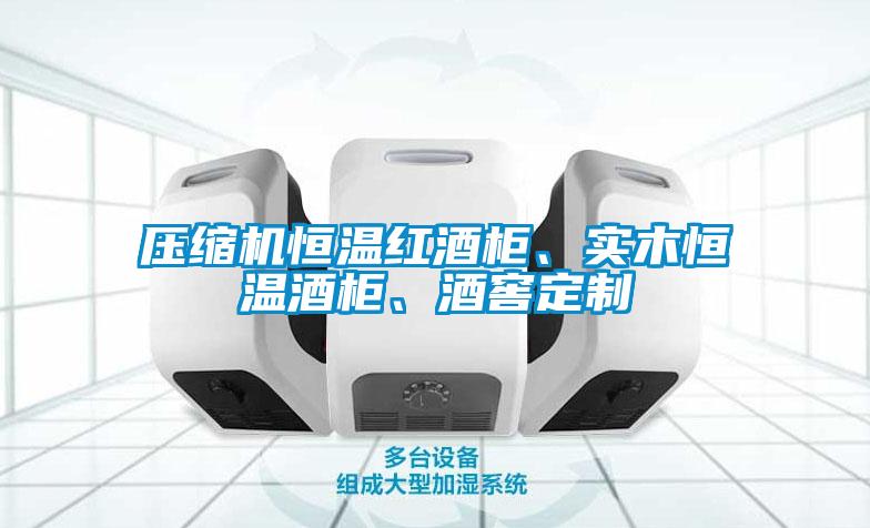 壓縮機(jī)恒溫紅酒柜、實(shí)木恒溫酒柜、酒窖定制