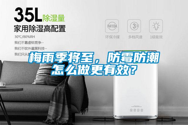 梅雨季將至，防霉防潮怎么做更有效？