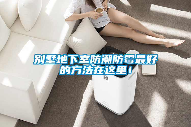 別墅地下室防潮防霉最好的方法在這里！