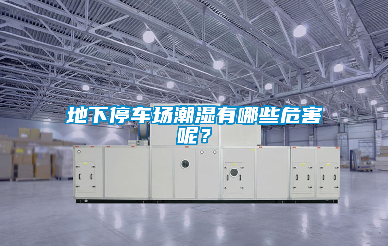 地下停車場潮濕有哪些危害呢？