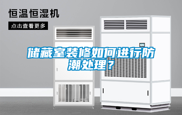 儲藏室裝修如何進行防潮處理？