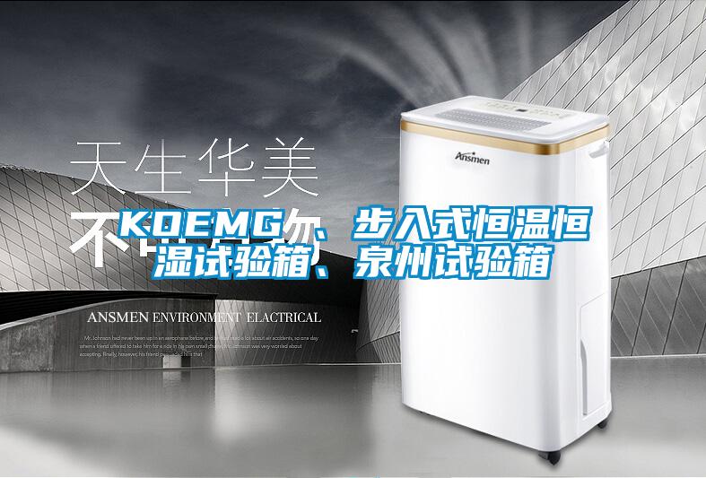 KOEMG 、步入式恒溫恒濕試驗箱、泉州試驗箱