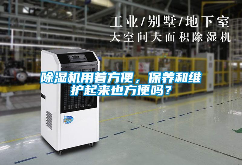 除濕機(jī)用著方便，保養(yǎng)和維護(hù)起來也方便嗎？