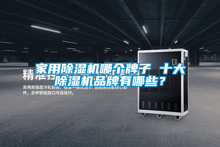 家用除濕機哪個牌子 十大除濕機品牌有哪些？