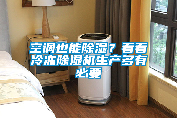 空調(diào)也能除濕？看看冷凍除濕機(jī)生產(chǎn)多有必要