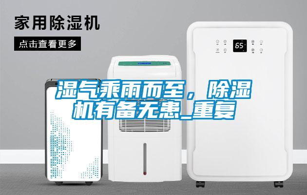 濕氣乘雨而至，除濕機有備無患_重復(fù)