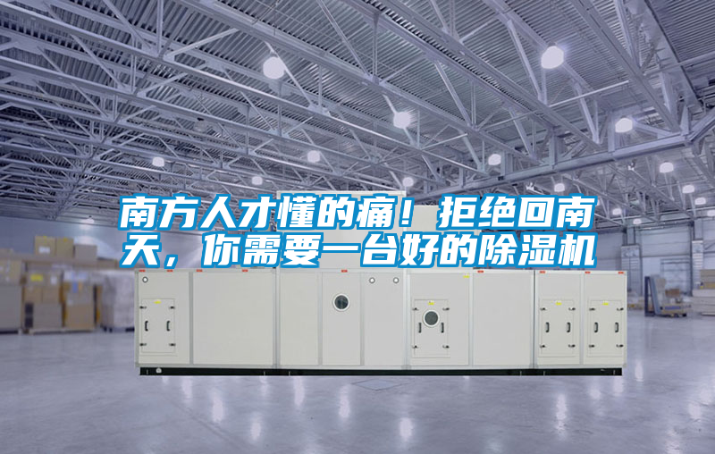 南方人才懂的痛！拒絕回南天，你需要一臺好的除濕機