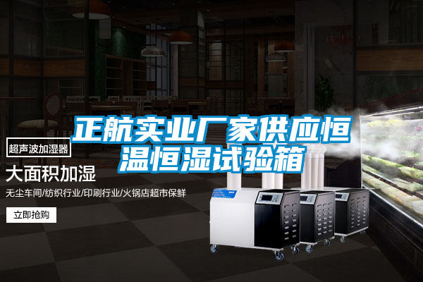正航實(shí)業(yè)廠(chǎng)家供應(yīng)恒溫恒濕試驗(yàn)箱