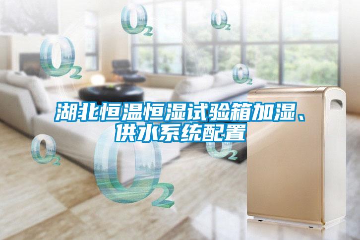湖北恒溫恒濕試驗(yàn)箱加濕、供水系統(tǒng)配置