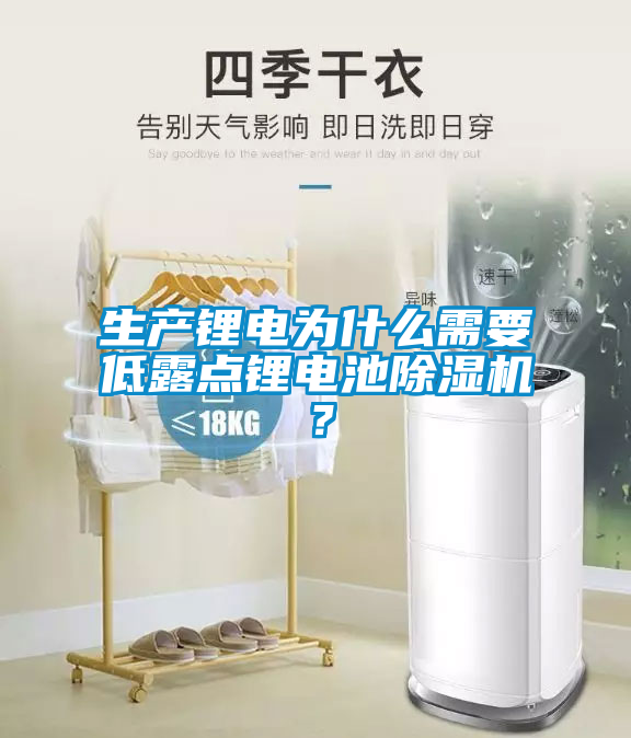 生產(chǎn)鋰電為什么需要低露點鋰電池除濕機？