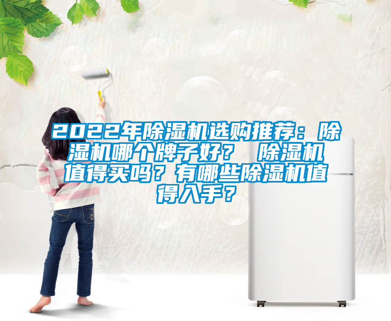 2022年除濕機選購?fù)扑]：除濕機哪個牌子好？ 除濕機值得買嗎？有哪些除濕機值得入手？