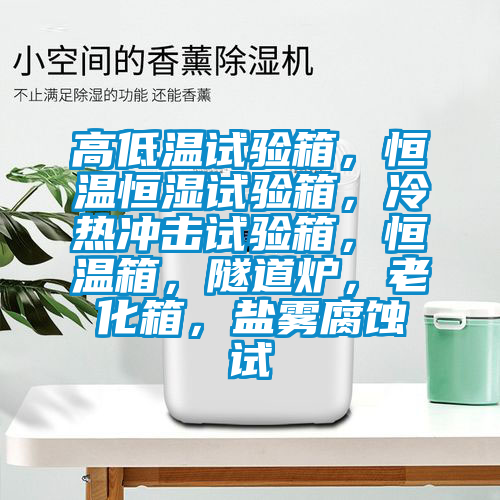 高低溫試驗(yàn)箱，恒溫恒濕試驗(yàn)箱，冷熱沖擊試驗(yàn)箱，恒溫箱，隧道爐，老化箱，鹽霧腐蝕試