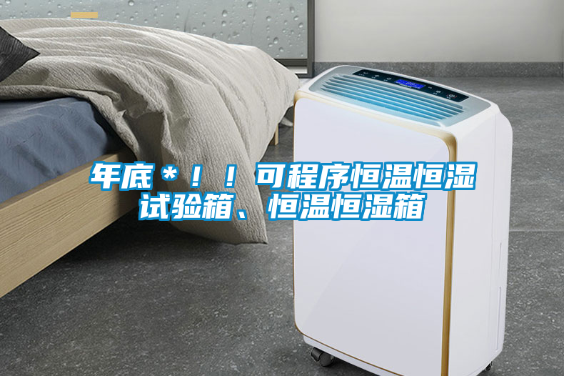 年底＊！！可程序恒溫恒濕試驗(yàn)箱、恒溫恒濕箱