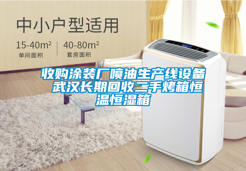 收購涂裝廠噴油生產(chǎn)線設(shè)備 武漢長期回收二手烤箱恒溫恒濕箱