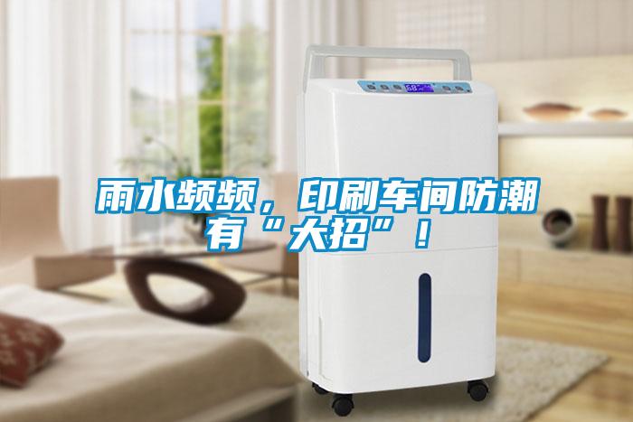 雨水頻頻，印刷車間防潮有“大招”！