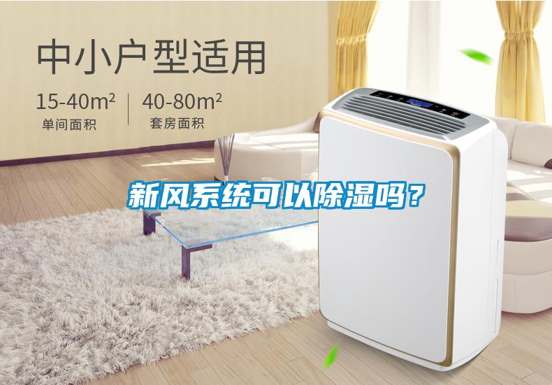 新風(fēng)系統(tǒng)可以除濕嗎？