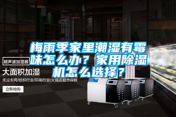梅雨季家里潮濕有霉味怎么辦？家用除濕機怎么選擇？