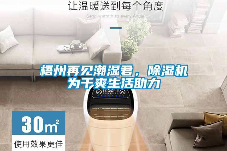 梧州再見潮濕君，除濕機為干爽生活助力