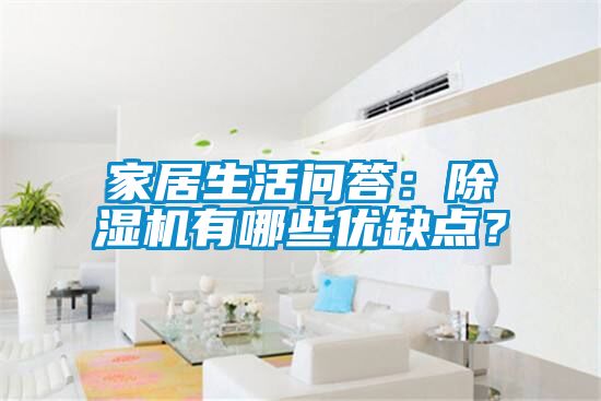 家居生活問答：除濕機(jī)有哪些優(yōu)缺點(diǎn)？