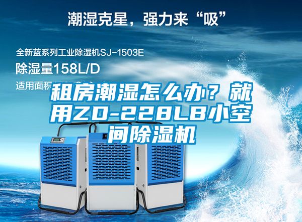 租房潮濕怎么辦？就用ZD-228LB小空間除濕機(jī)