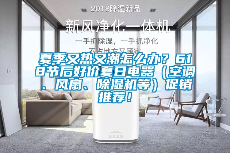 夏季又熱又潮怎么辦？618節(jié)后好價夏日電器（空調、風扇、除濕機等）促銷推薦！