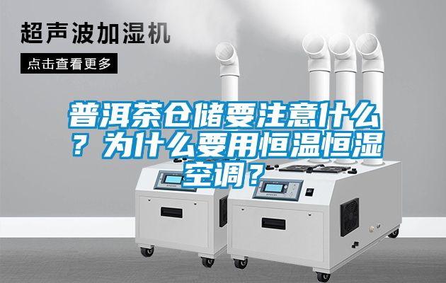 普洱茶倉儲要注意什么？為什么要用恒溫恒濕空調(diào)？