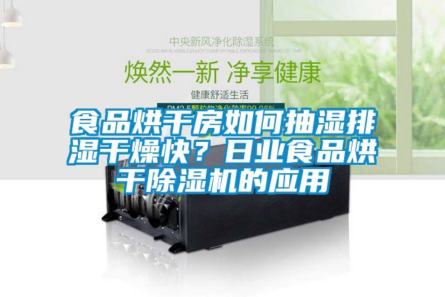 食品烘干房如何抽濕排濕干燥快？日業(yè)食品烘干除濕機的應(yīng)用