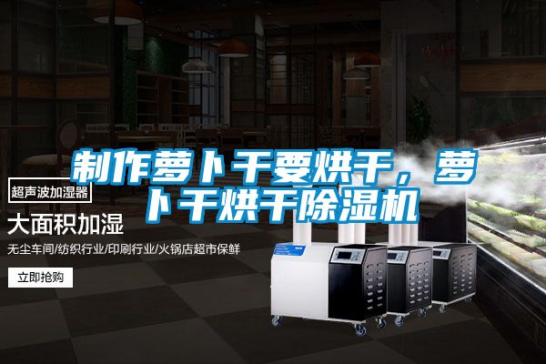 制作蘿卜干要烘干，蘿卜干烘干除濕機(jī)