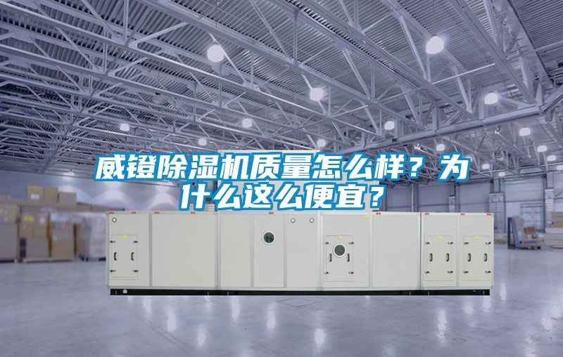 威鐙除濕機質(zhì)量怎么樣？為什么這么便宜？