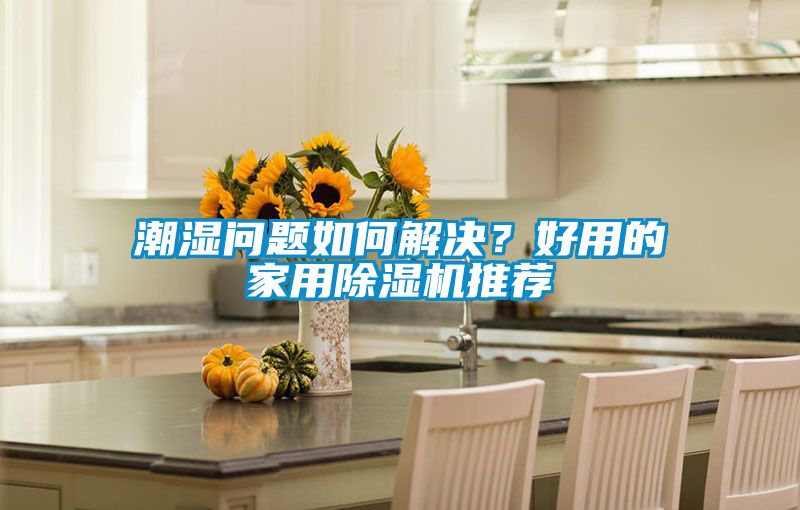 潮濕問題如何解決？好用的家用除濕機推薦