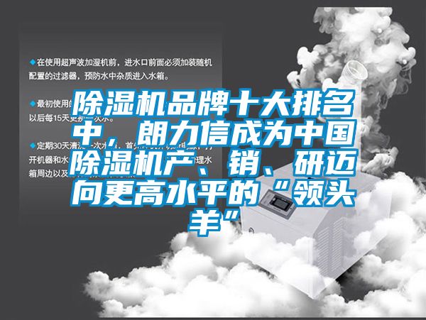 除濕機(jī)品牌十大排名中，朗力信成為中國(guó)除濕機(jī)產(chǎn)、銷(xiāo)、研邁向更高水平的“領(lǐng)頭羊”
