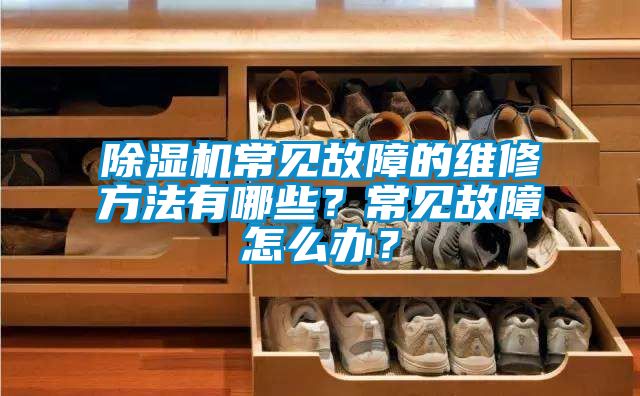 除濕機常見故障的維修方法有哪些？常見故障怎么辦？