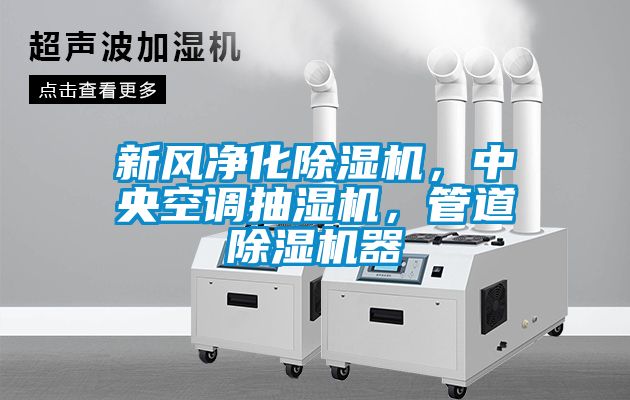 新風凈化除濕機，中央空調(diào)抽濕機，管道除濕機器