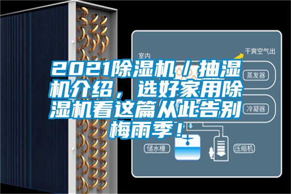 2021除濕機(jī)／抽濕機(jī)介紹，選好家用除濕機(jī)看這篇從此告別梅雨季！