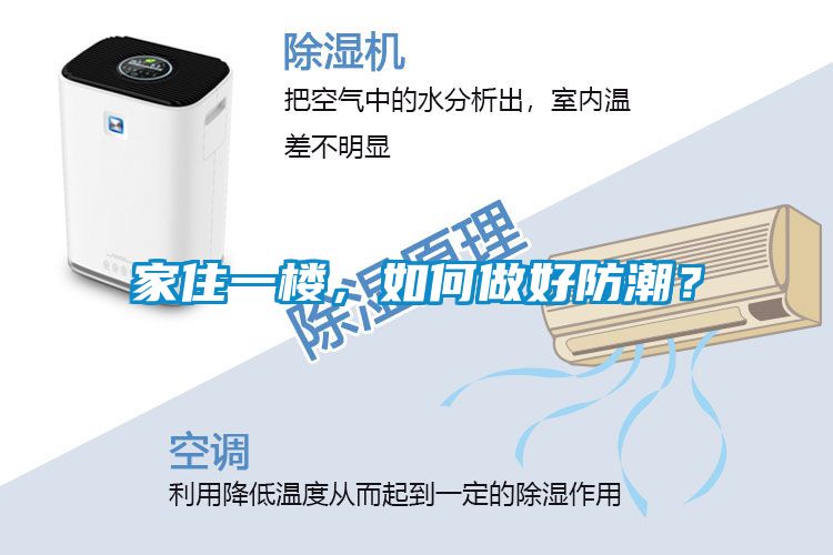 家住一樓，如何做好防潮？